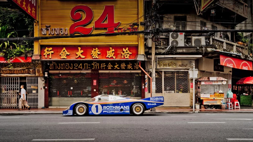 Curvistan Bangkok celebra su aniversario con el Porsche 956 LH 13 Motor16 Curvistan Bangkok Porsche 11 Motor16