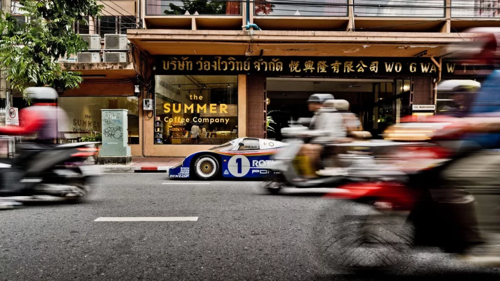 Curvistan Bangkok celebra su aniversario con el Porsche 956 LH 16 Motor16 Curvistan Bangkok Porsche 14 Motor16