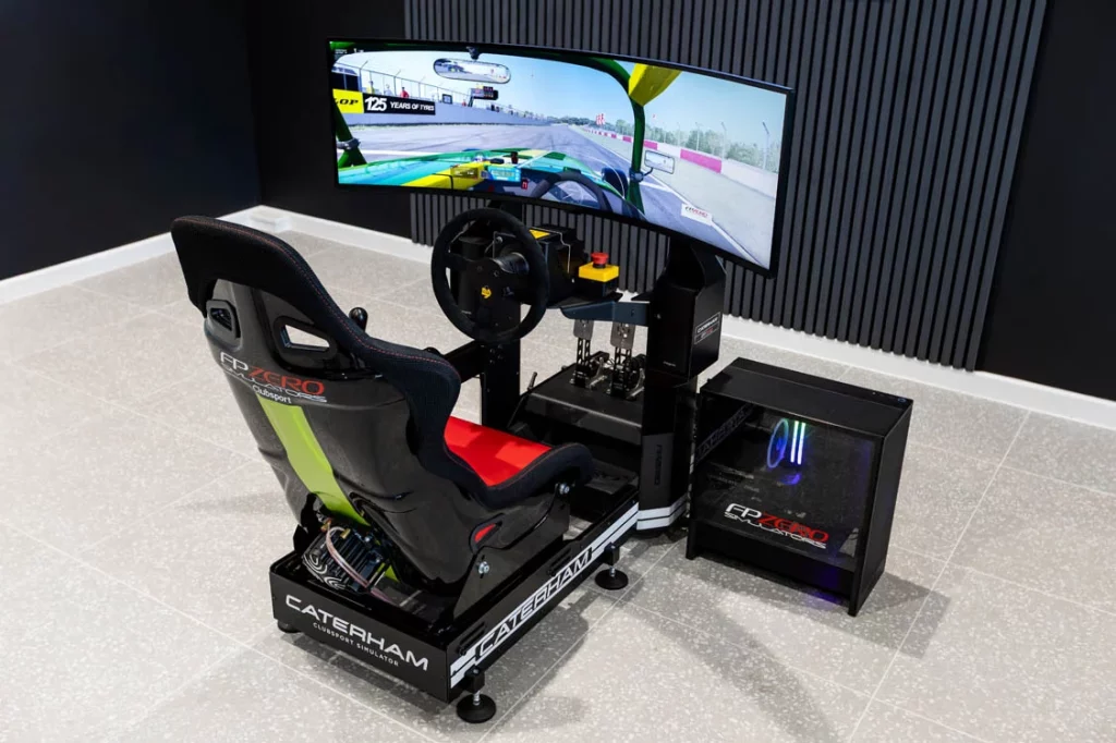 Caterham y FPZERO sellan la fusión entre la pureza de conducción y la simulación de élite 1 Motor16 El nuevo simulador de Caterham Motor16