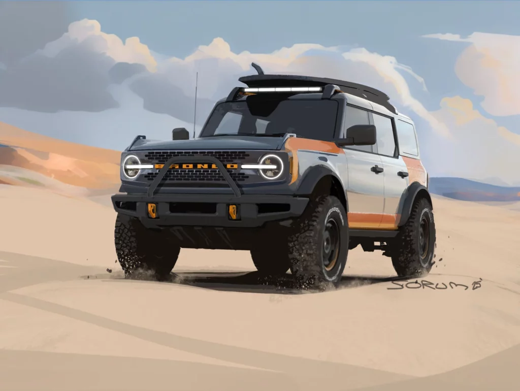 Los nuevos prototipos del Ford Bronco en su 60 cumpleaños 6 Motor16 Ford Bronco Silver Lake Dune Motor16