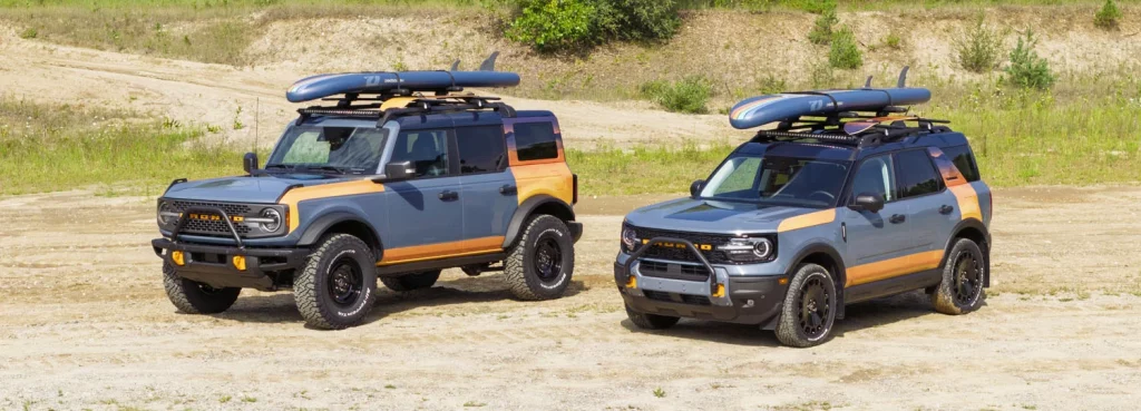 Los nuevos prototipos del Ford Bronco en su 60 cumpleaños 9 Motor16 Ford Bronco and Bronco Sport Silver Lake Dunes Project Vehicles 01 2143 Motor16