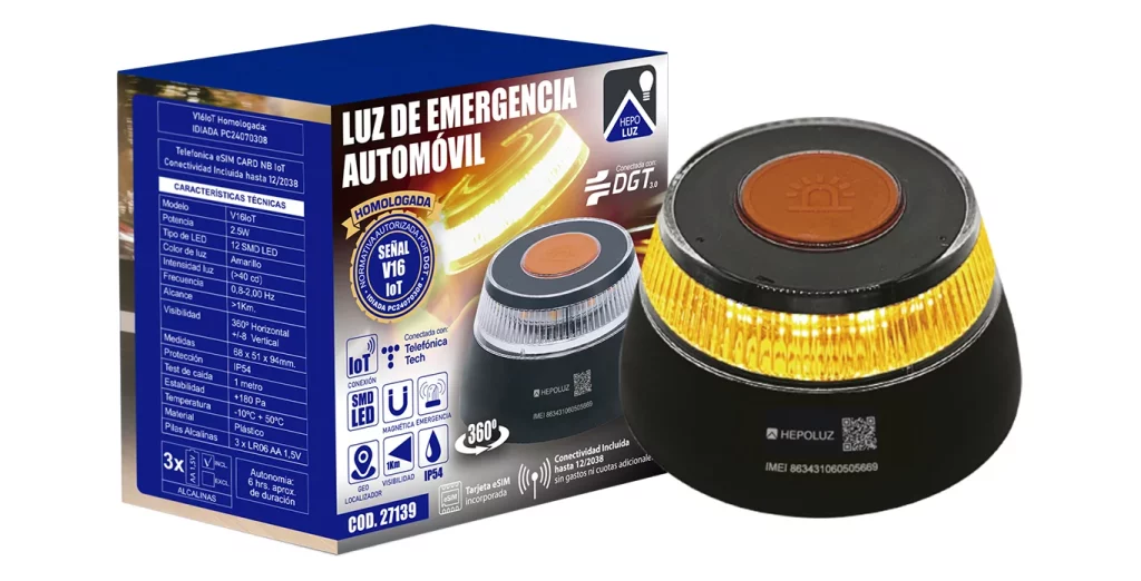 No todas valen: cómo identificar si tu baliza V-16 cumple la homologación oficial que exige la DGT en 2025 65 Motor16 HepoLuz baliza V16 DGT Motor16