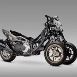 La Kymco CV3 575 nos muestra su ‘esqueleto’