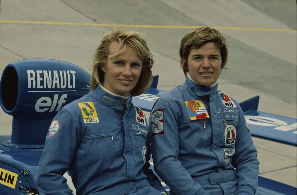Marie Claude Beaumont and Lella Lombardi Motor16
