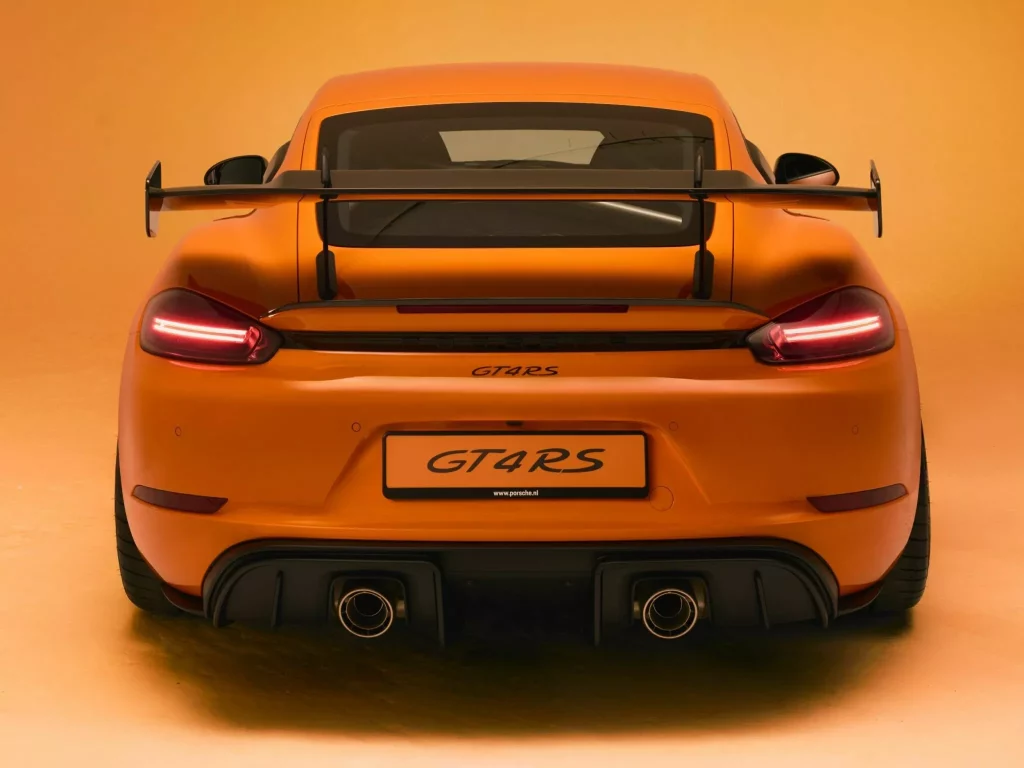 El Porsche 718 Cayman definitivo es un encargo muy especial hecho por Manthey Racing 2 Motor16 Porsche 718 Cayman GT4 RS tulipan naranja 8 Motor16
