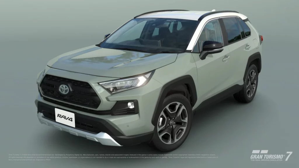 2025 Gran Turismo 7. Opel Corsa GSE Vision GT. Imagen RAV4.