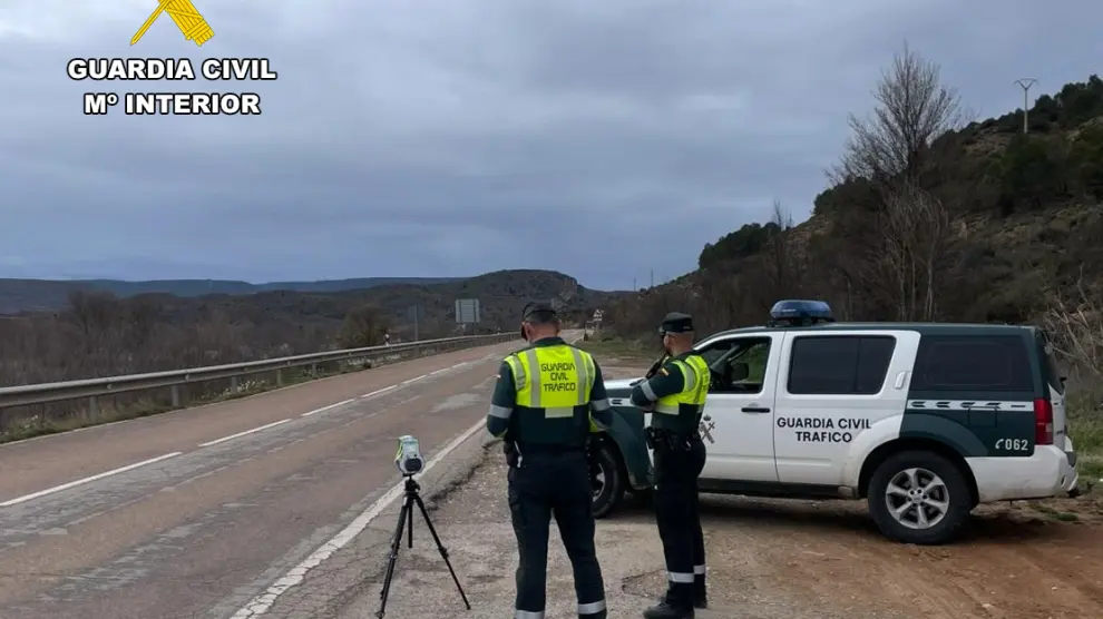 guardia civil tráfico teruel
