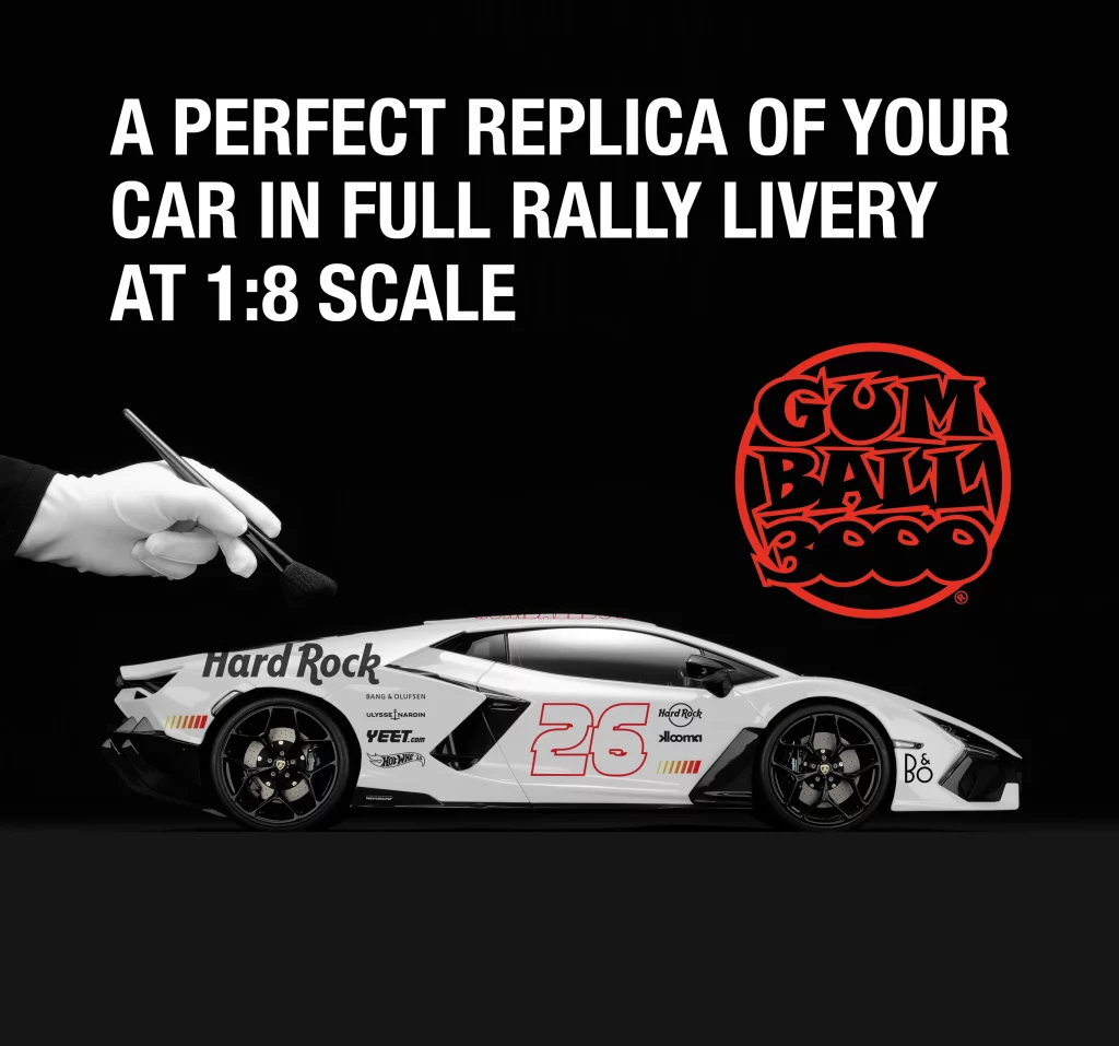 Amalgam Collection se convierte en socio oficial del Gumball 3000 para crear maquetas personalizadas