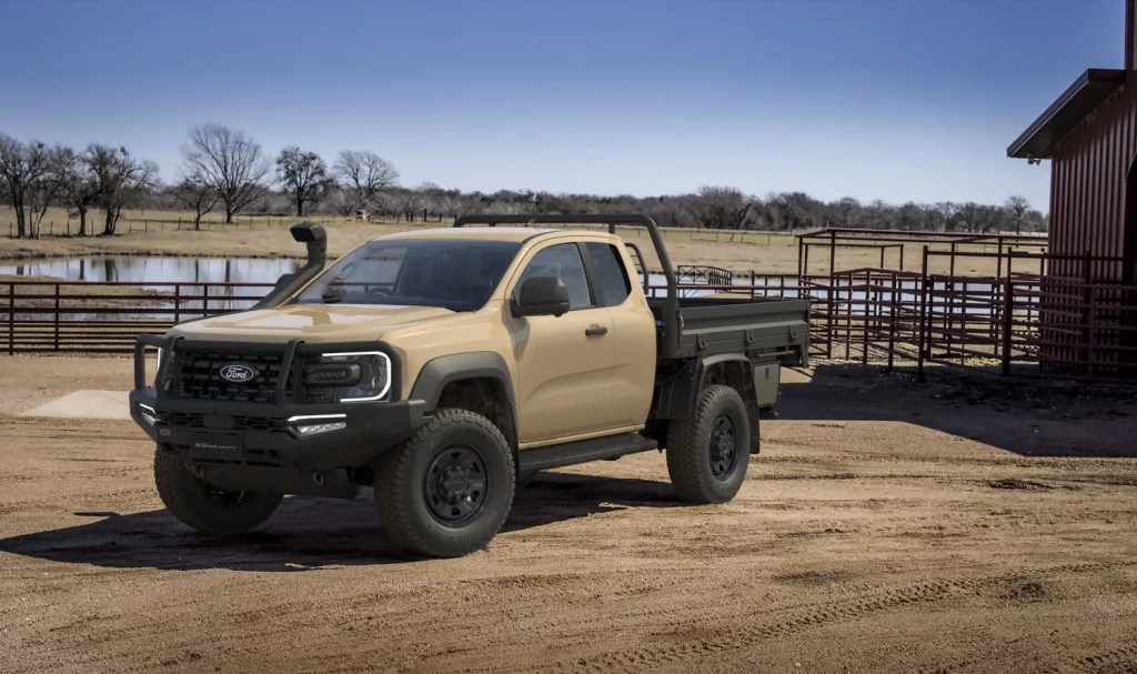 El Ford Ranger Super Duty revela sus especificaciones definitivas
