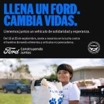 La campaña con la que Ford España llenará de productos y solidaridad los bancos de alimentos