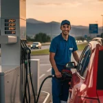 Rubén (29), operario de gasolinera: «Si piensas que en verano pagas más por la gasolina que en invierno, no te equivocas. Esta es la explicación»