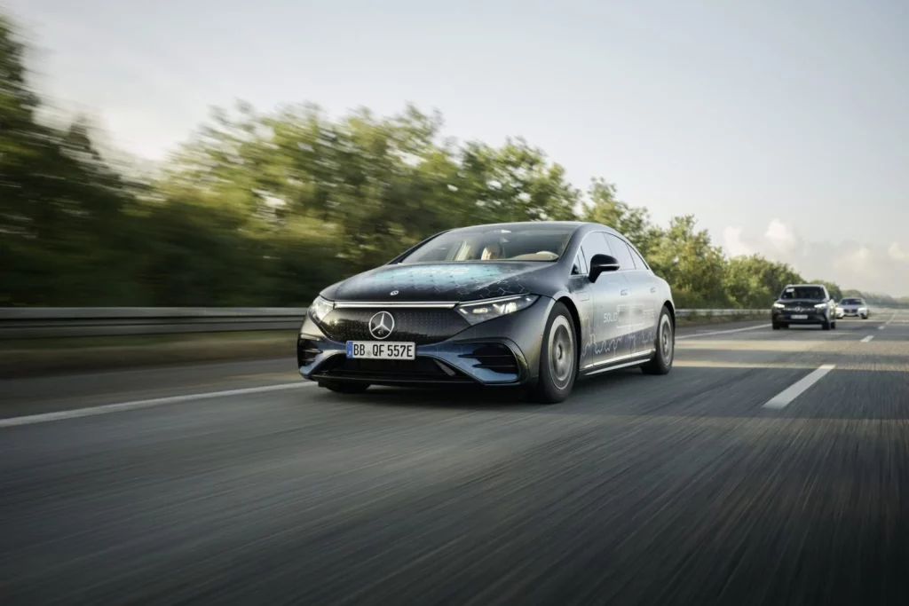Un Mercedes EQS con batería de estado sólido viaja 1.205 km “de verdad” 15 Motor16 mercedes eqs autonomia 1205 km stuttgart malmo bateria estado solido 10 Motor16