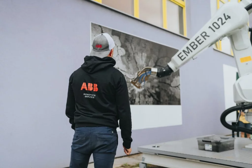 robot skoda pintor pintura arte abb ppg 13 Motor16