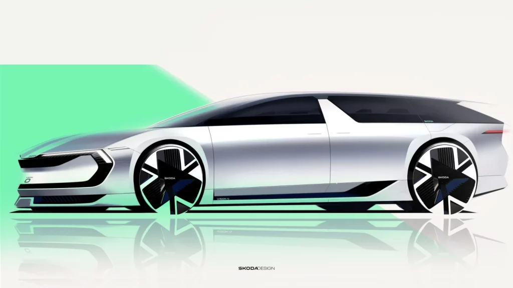 Škoda Vision O anticipa el futuro eléctrico del Octavia Combi con diseño revolucionario y tecnología autónoma