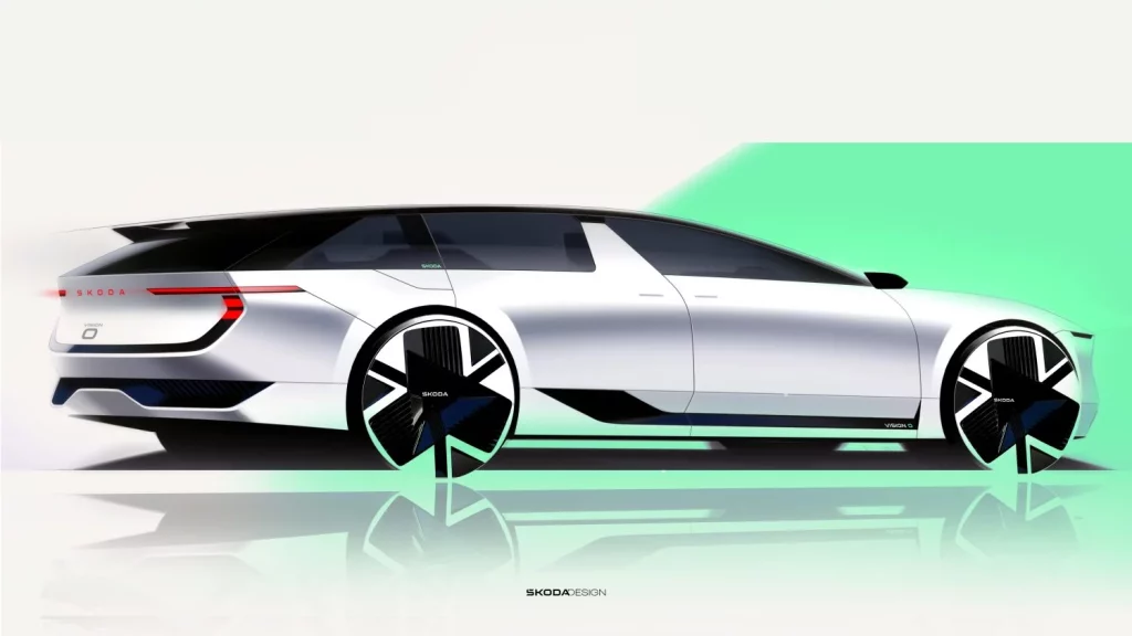 Škoda Vision O anticipa el futuro eléctrico del Octavia Combi con diseño revolucionario y tecnología autónoma