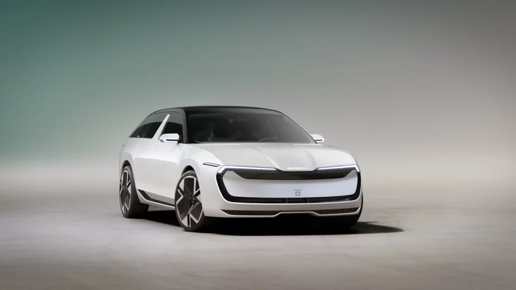 Škoda Vision O anticipa el futuro eléctrico del Octavia Combi con diseño revolucionario y tecnología autónoma