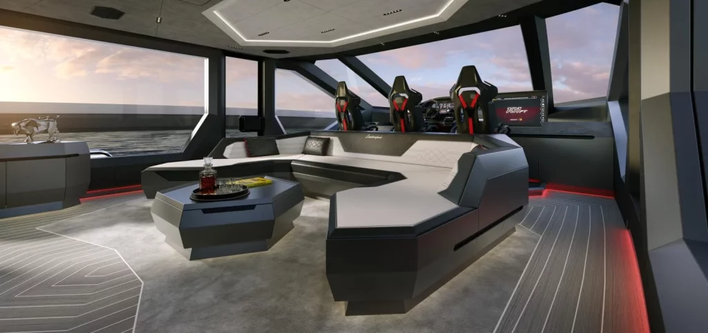 Lamborghini conquista los mares con este yate de 30 metros que navega como un superdeportivo
