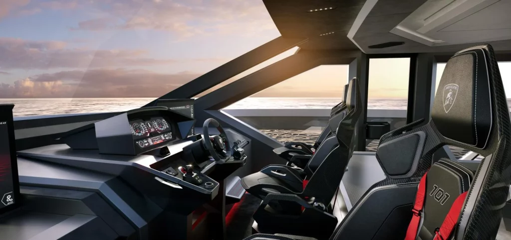 Lamborghini conquista los mares con este yate de 30 metros que navega como un superdeportivo