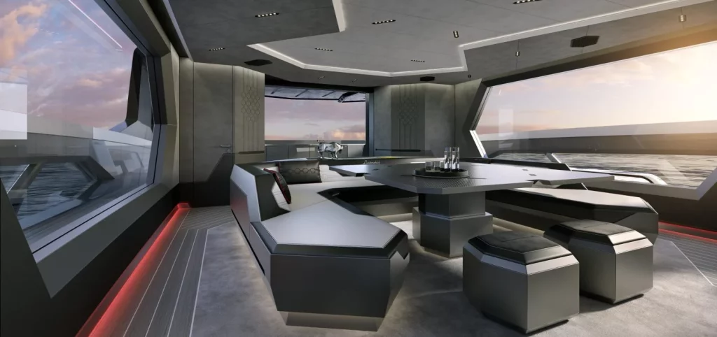 Lamborghini conquista los mares con este yate de 30 metros que navega como un superdeportivo