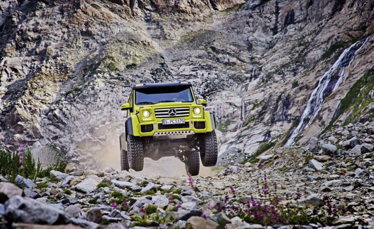Mercedes G500 4×4. El «bigfoot» alemán