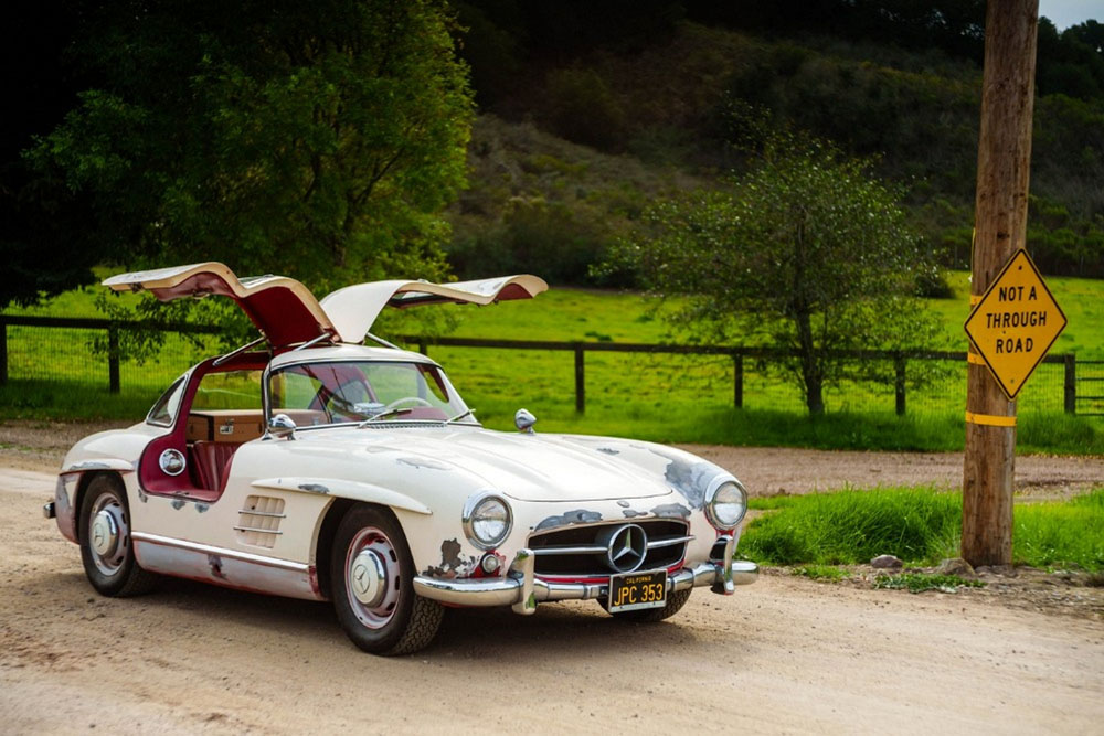 1956 Mercedes Benz 300SL Gullwing 2 Motor16