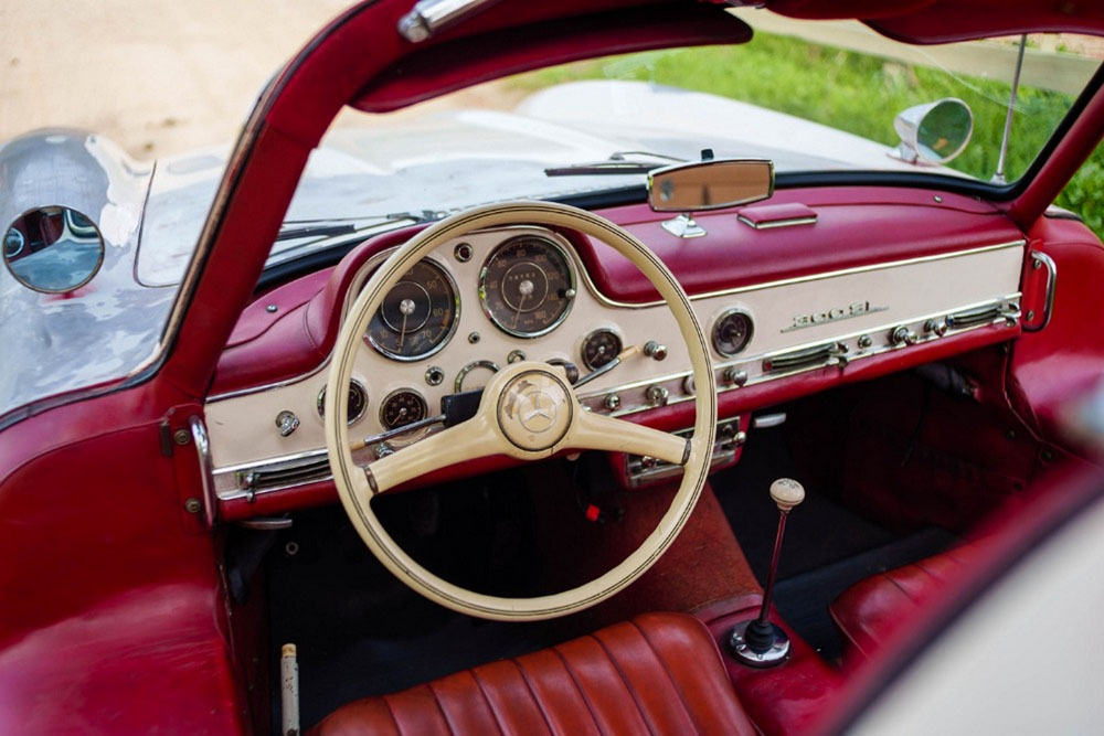 1956 Mercedes Benz 300SL Gullwing 7 Motor16