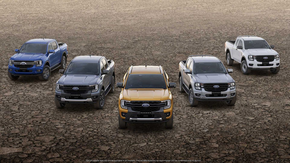 2022 Ford Ranger V6 gama