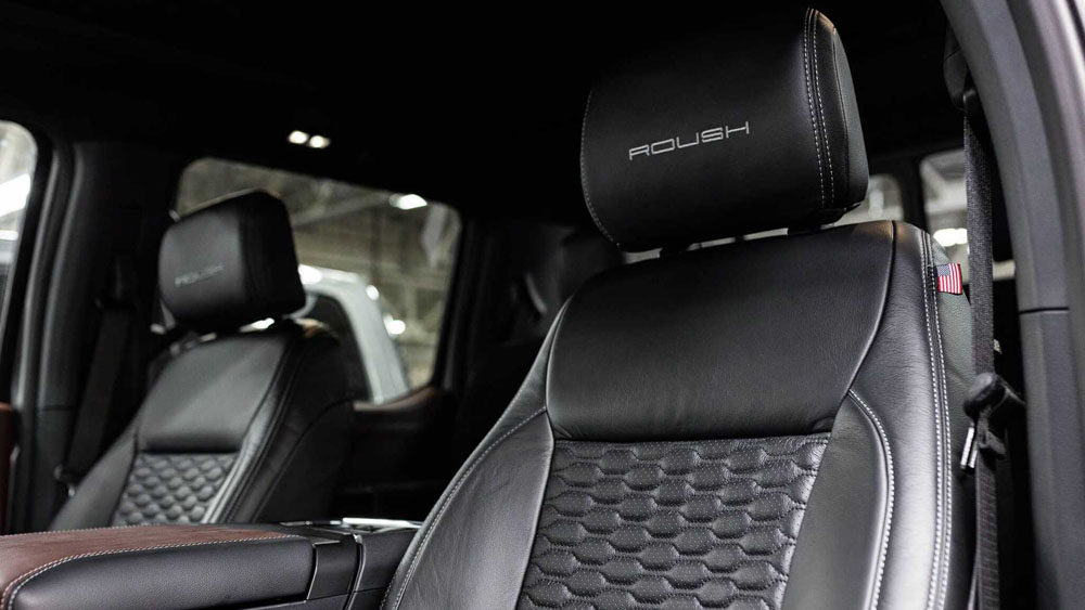 2022 Roush Performance Ford F-150 interior