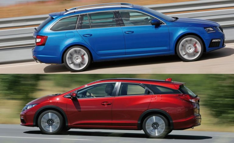 ¿Honda Civic Tourer o Skoda Octavia Combi?