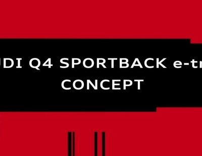 La firma alemana Audi nos desvela el teaser de su Q4 Sportback e-tron concept