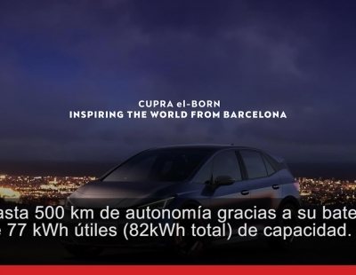 El nuevo Cupra el-Born se convierte en el primer vehículo eléctrico de la firma española