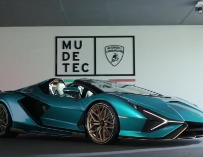 Así es como luce el nuevo Lamborghini Sián Roadster, el deportivo descapotable e híbrido