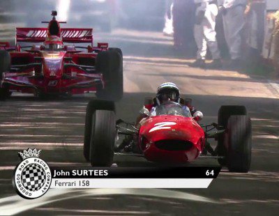 Raikkonen y Surtees, dos épocas de Ferrari