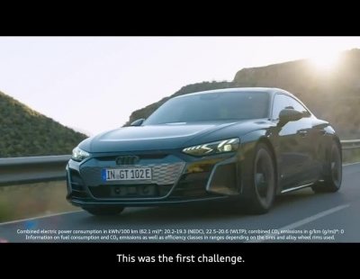 El nuevo Audi e-tron GT quattro llega pisando fuerte
