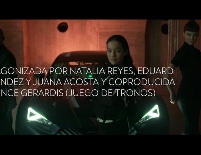 El eléctrico de carreras Cupra e-Racer protagoniza la serie de ciencia ficción 'RPM'