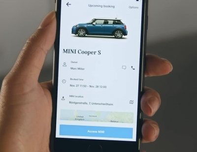 Ya puedes abrir y arrancar tu MINI a través de tu smartphone