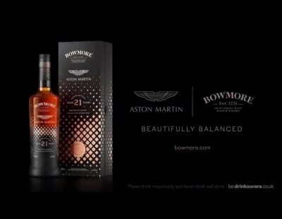Las firmas Aston Martin y Bowmore se unen para elaborar este whisky de edición limitada