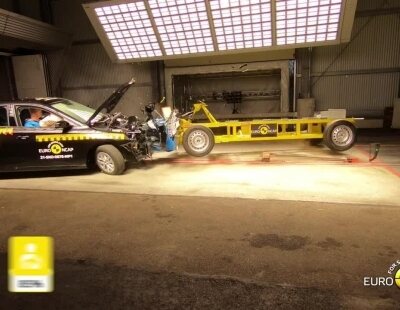 El programa EuroNCAP realiza los crash test del nuevo Skoda Fabia