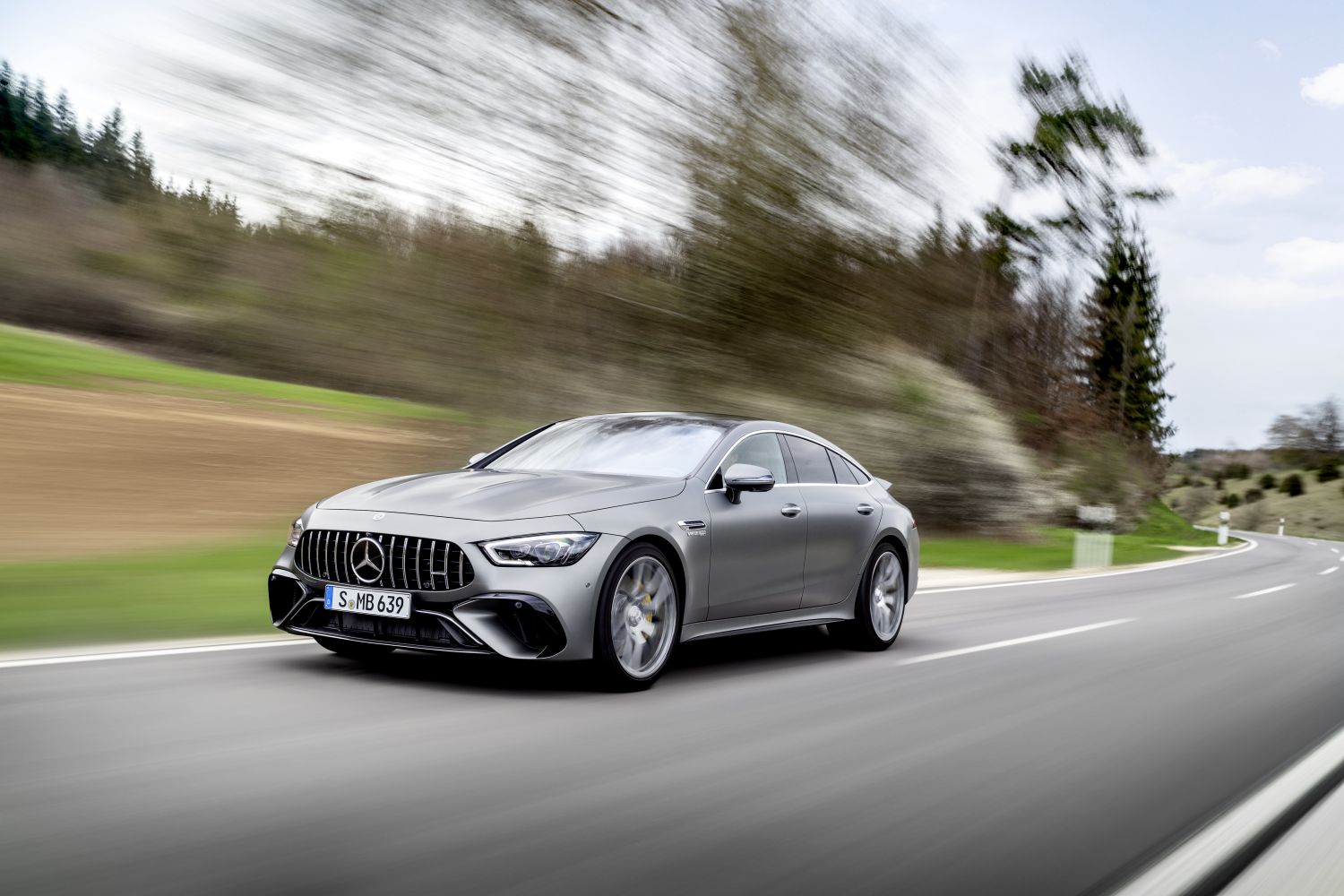 Mercedes AMG GT 4 Door Coupé / Foto vía Mercedes