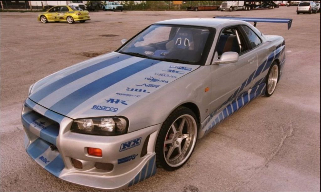 El Nissan GT-R R34 que es protagonista en la saga F&F.