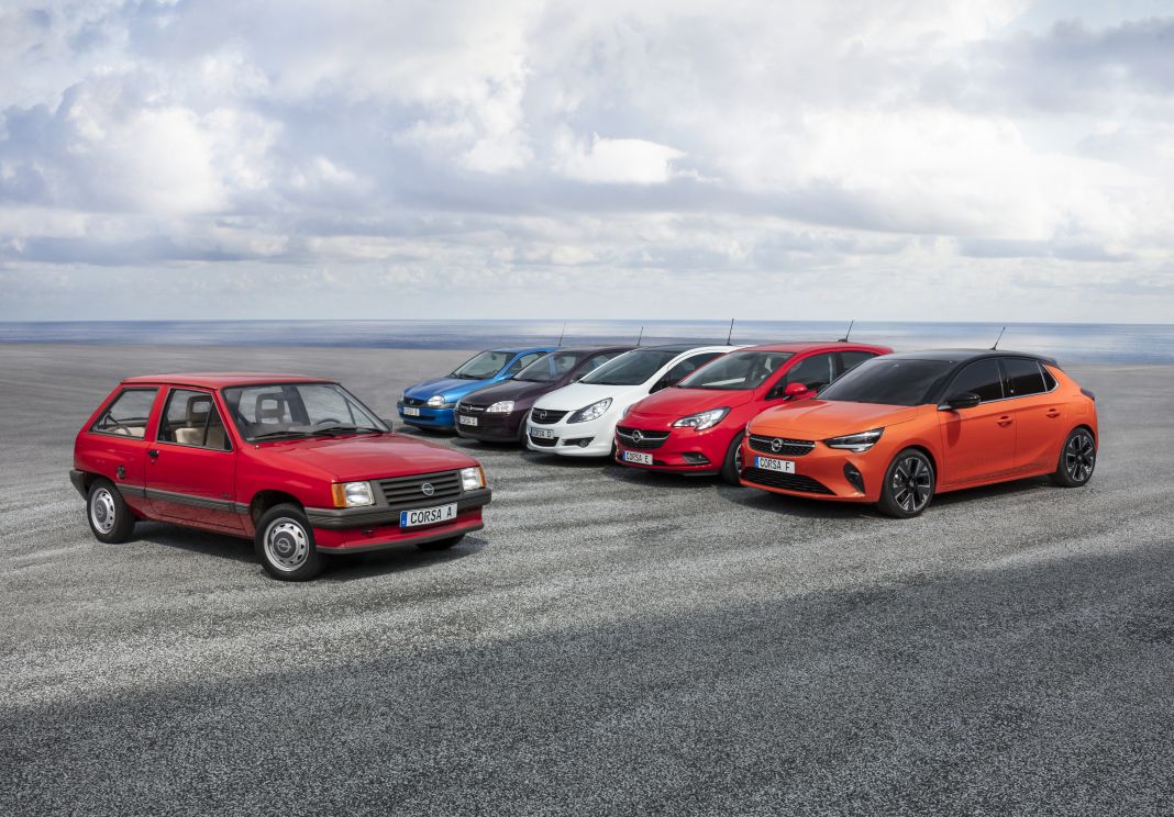 Opel Corsa: 40 años