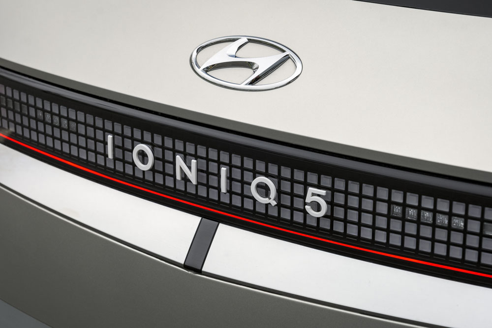 2022 Hyundai Ioniq 5 UK. Detalle.