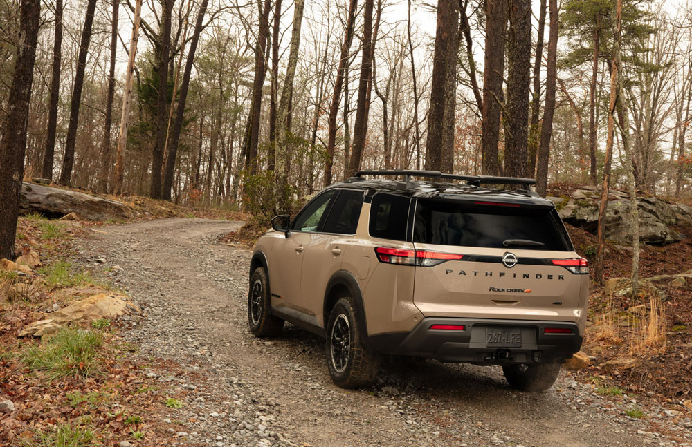 2022 Nissan Pathfinder Rock Creek. Exterior