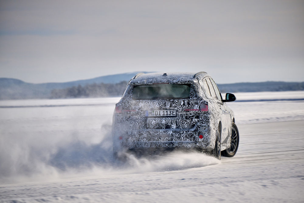 2022 BMW iX1 Winter Testing 25 Motor16
