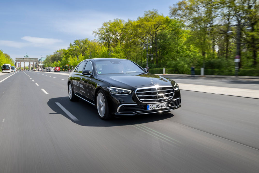 2023 Mercedes-Benz Drive Pilot. Imagen Clase S.