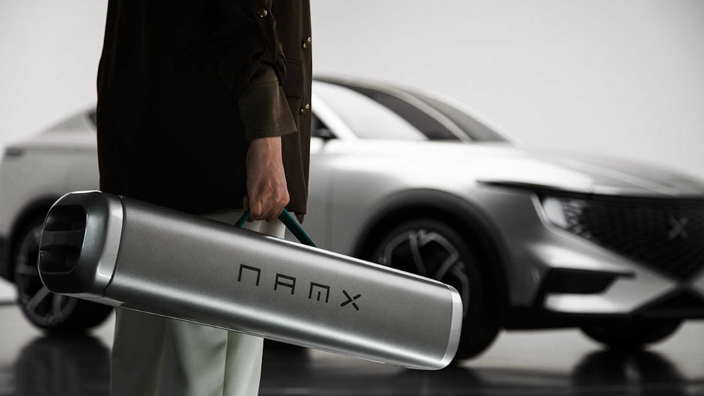 Pininfarina NamX HUV. Imagen estudio detalle.