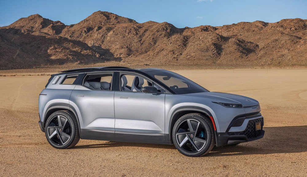 2022 Fisker Ocean. Imagen estática.