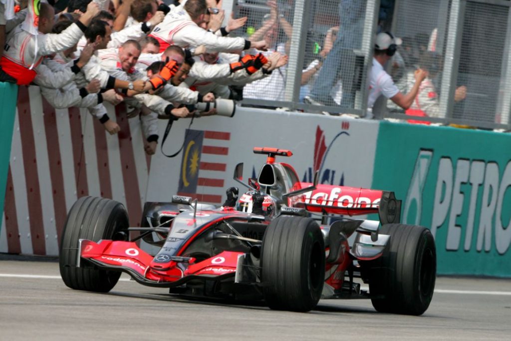 Fernando Alonso en McLaren Mercedes