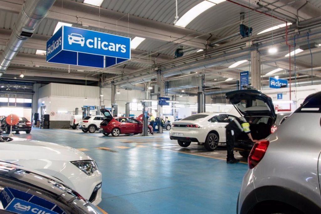 Clicars cuenta con un stock de más de 2.500 coches de segunda mano.