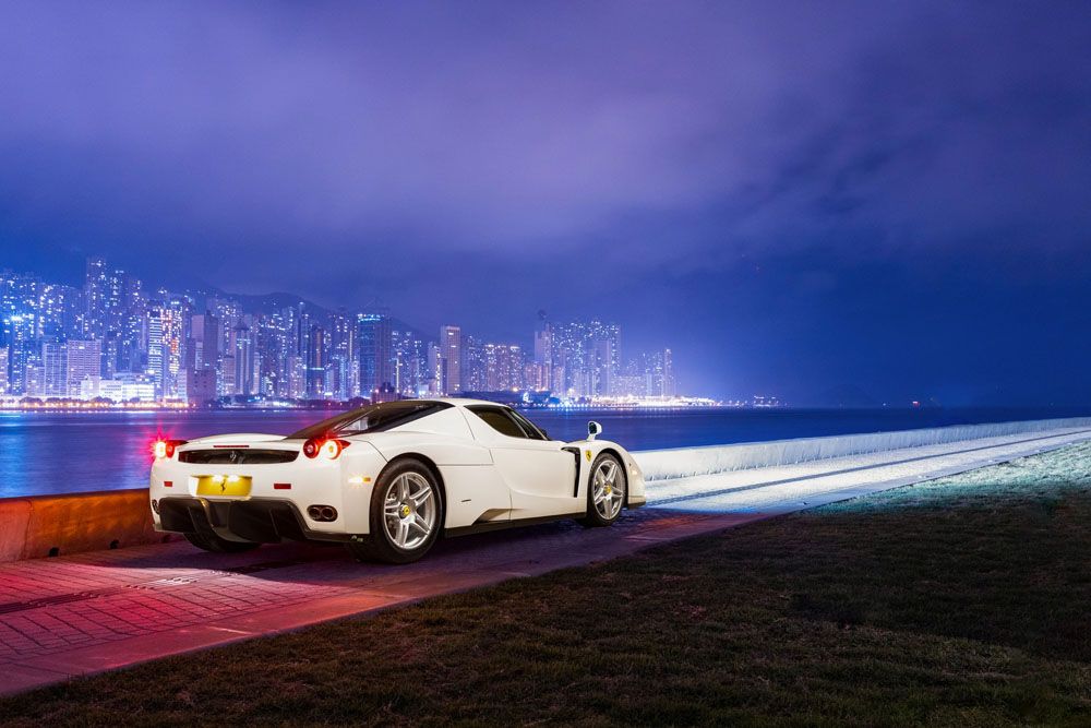 2003 Ferrari Enzo Blanco 7 Motor16